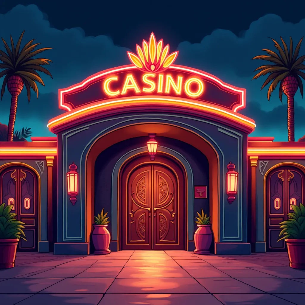 SBOBET secure login illustration with neon accents